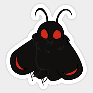 Moth!Man!! Sticker